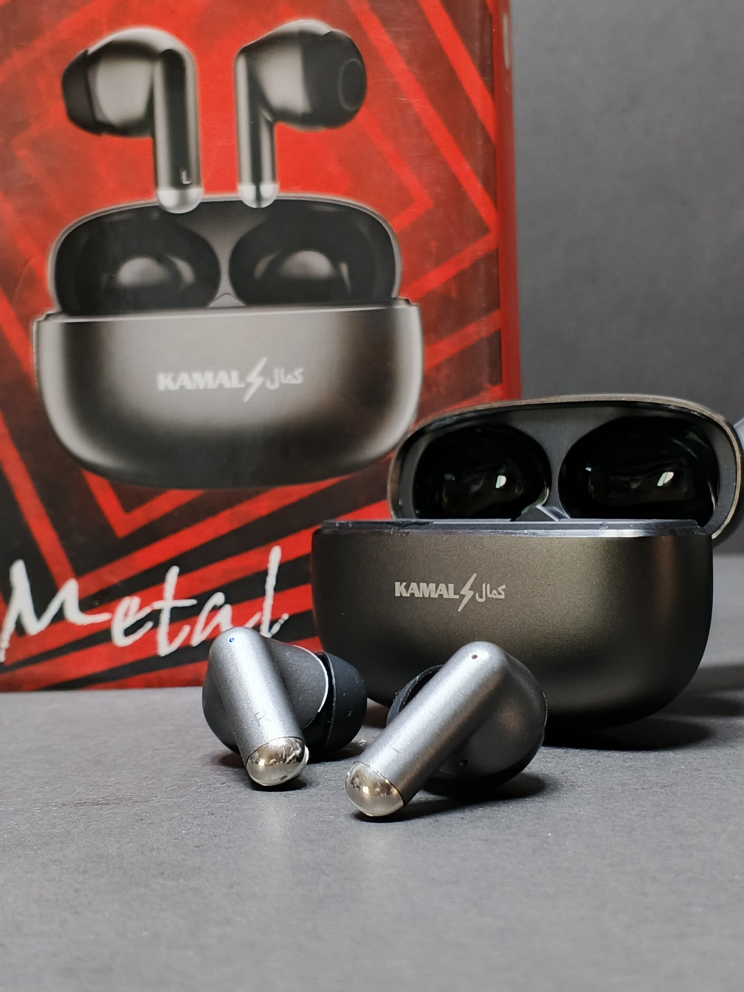 Kamal Metal Body Wireless Earbuds