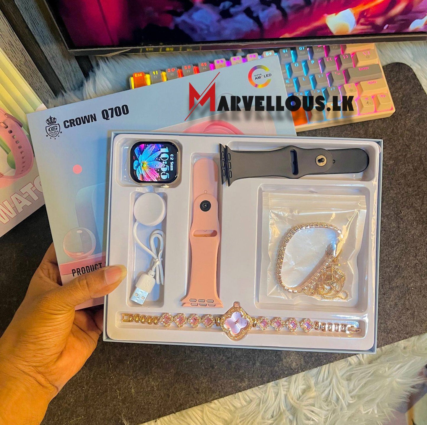 Q700-GIRLS SMART WATCH